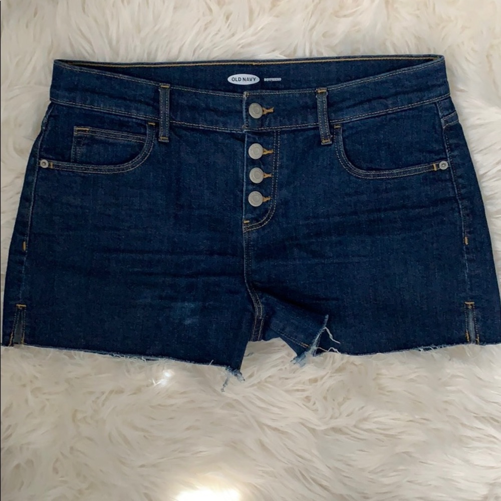 Old Navy boyfriend jean shorts